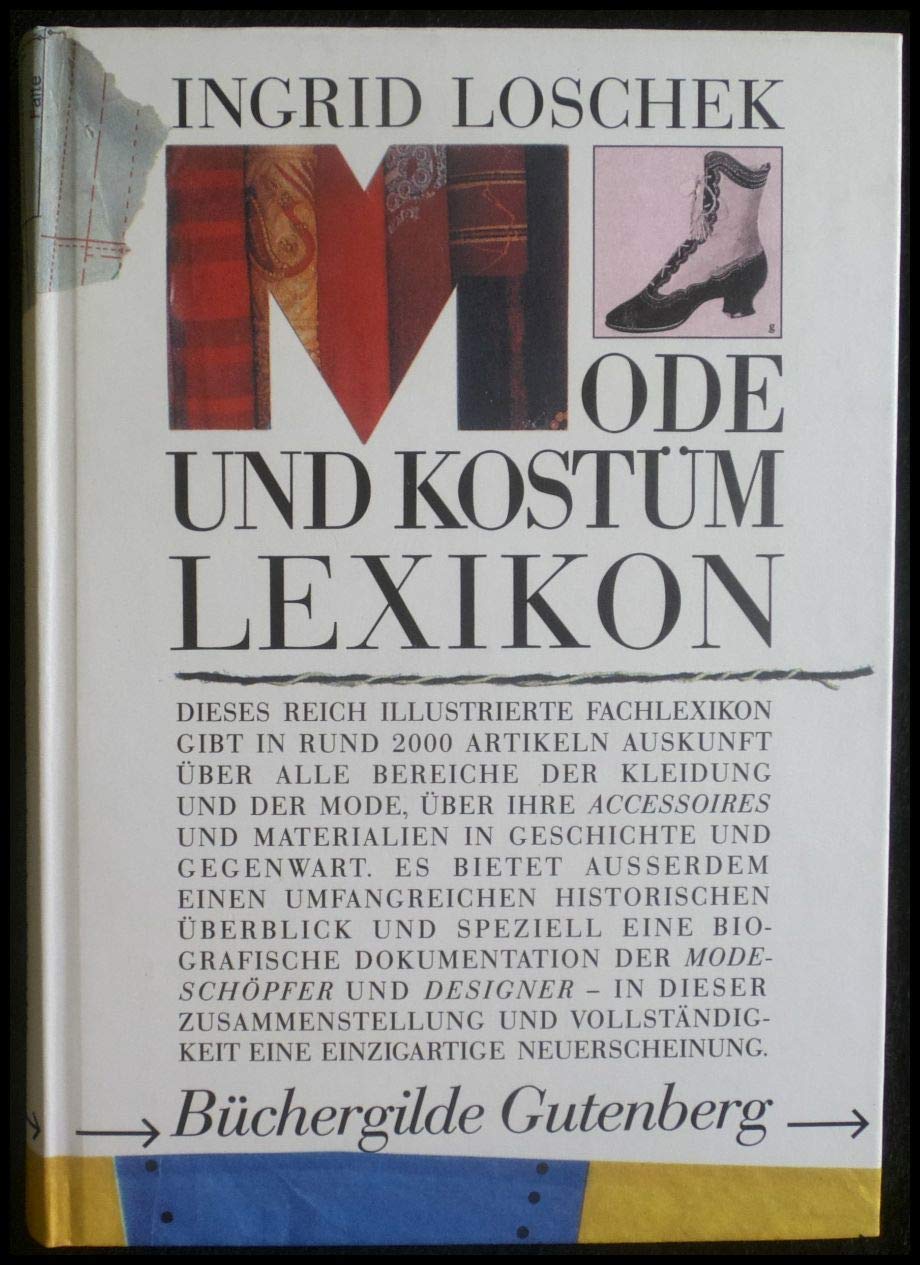 Mode- und Kostümlexikon,Ingrid Loschek Books
