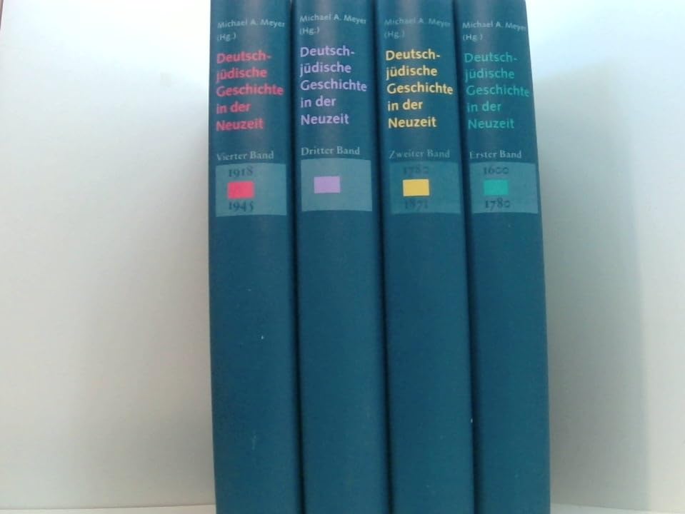 Deutsch-jüdische Geschichte in der Neuzeit . Vier (4) Bände; Books