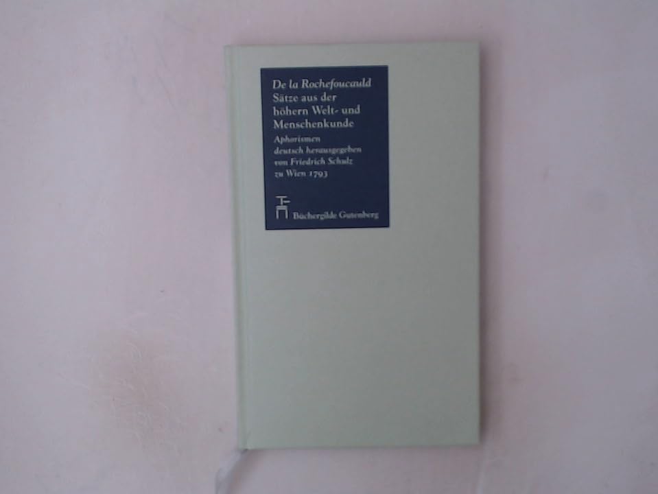 Sätze aus der höhern Welt- und Menschenkunde : Aphorismen. Books