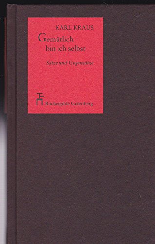 Sätze und Gegensätze / Karl Kraus Books