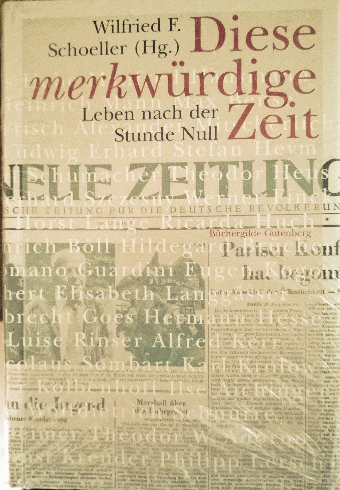 Diese merkwürdige Zeit. Books