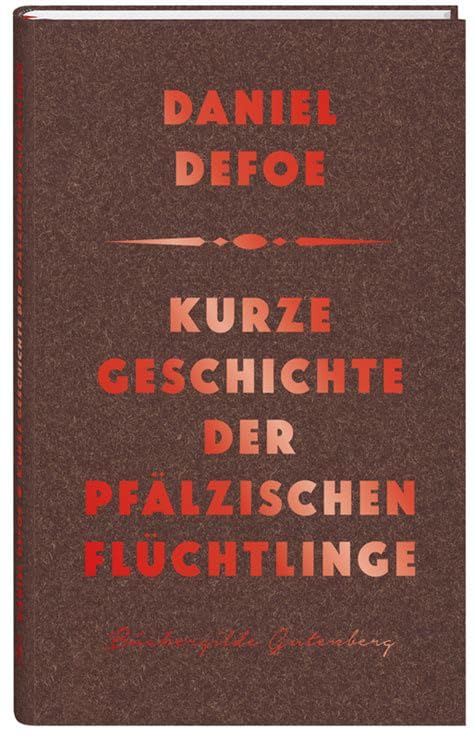Daniel Dafoe Kurze Geschichte der pfälzichen Flüchtlinge Books