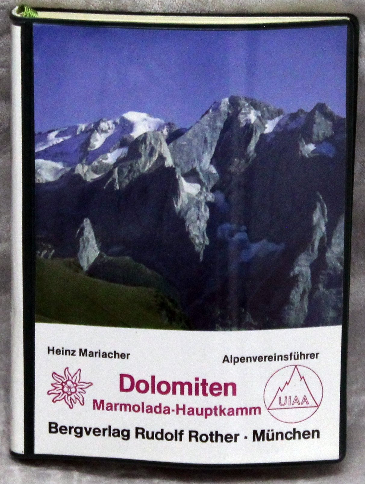 Dolomiten - Marmolada-Hauptkamm: Alpenvereins-Führer Travel