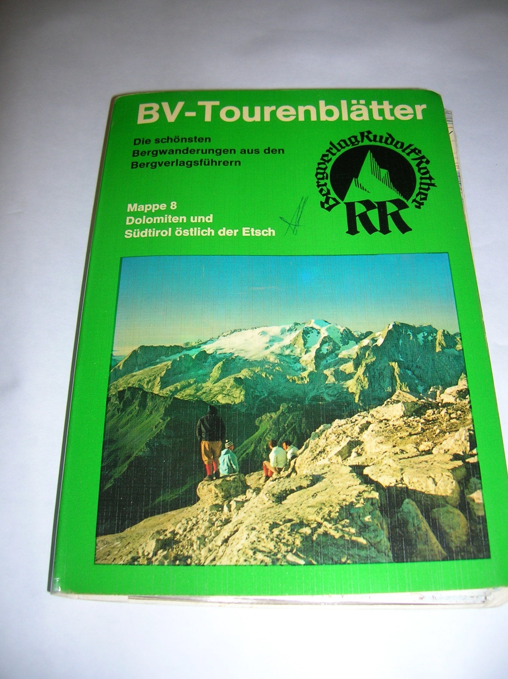 BV-Tourenblätter. Die schönsten Bergwanderungen aus den Alpenvereinsführern. Mappe 8: Dolomiten und Südtirol östlich der Etsch Books