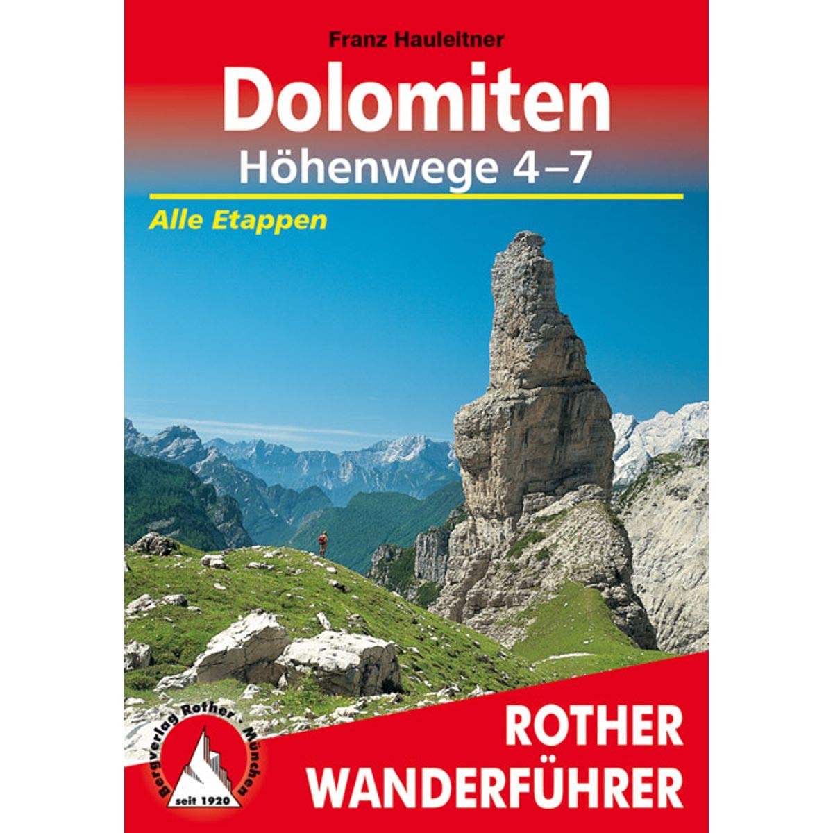 Dolomiten Höhenwege 4-7: Alle Etappen mit GPS-Tracks (Rother Wanderführer) Leisure, Home & Garden