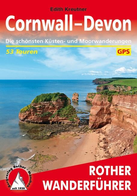 Cornwall - Devon: Die schönsten Küsten- und Moorwanderungen. 53 Touren. Mit GPS-Daten (Rother Wanderführer) Leisure, Home & Garden
