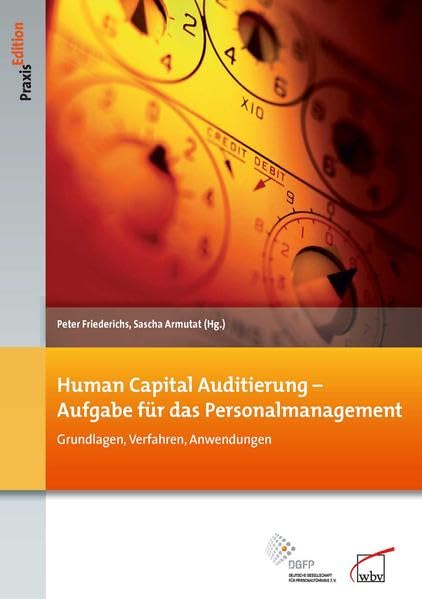 Human Capital Auditierung - Aufgabe für das Personalmanagement book