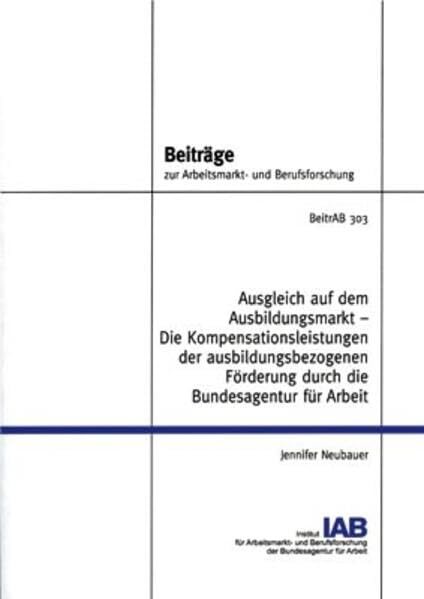 Ausgleich auf dem Ausbildungsmarkt Law