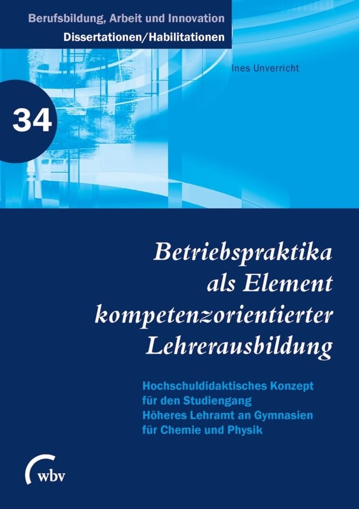 Betriebspraktika als Element kompetenzorientierter Lehrerausbildung Business, Finance & Career