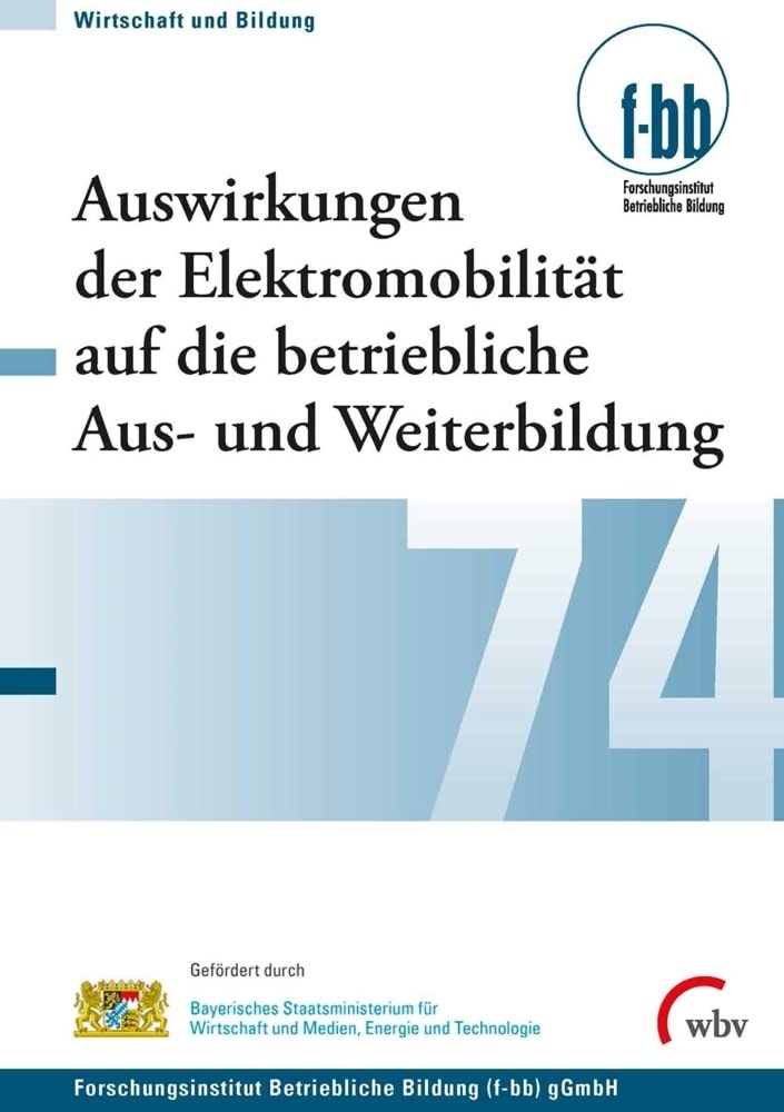 Auswirkungen der Elektromobilität auf die betriebliche Aus- und Weiterbildung book