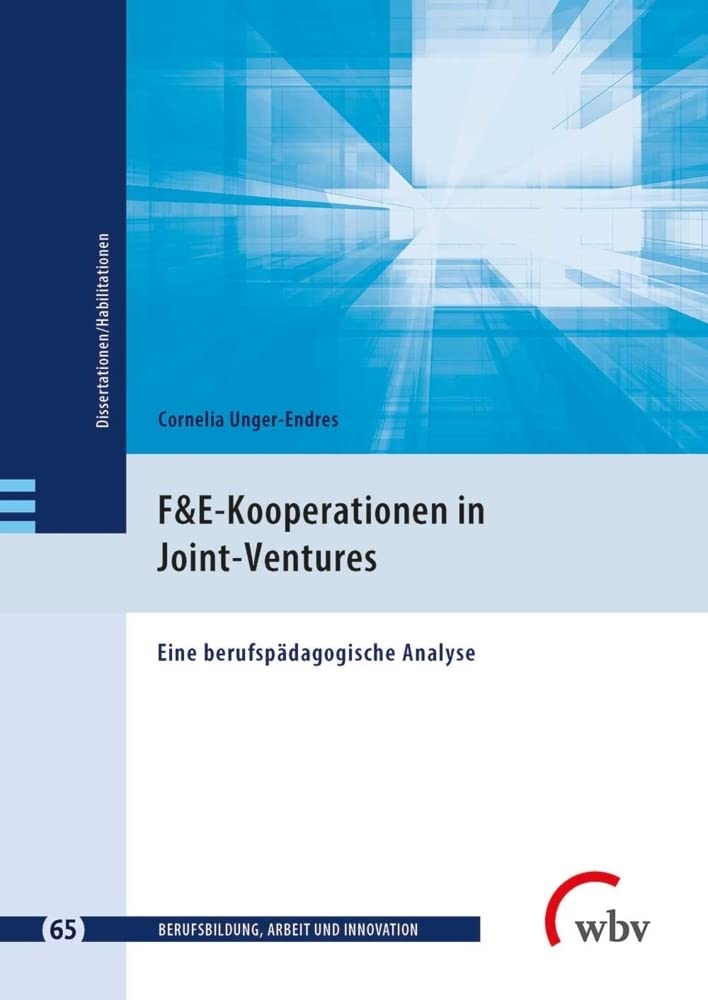F&E-Kooperationen in Joint-Ventures Business, Finance & Career