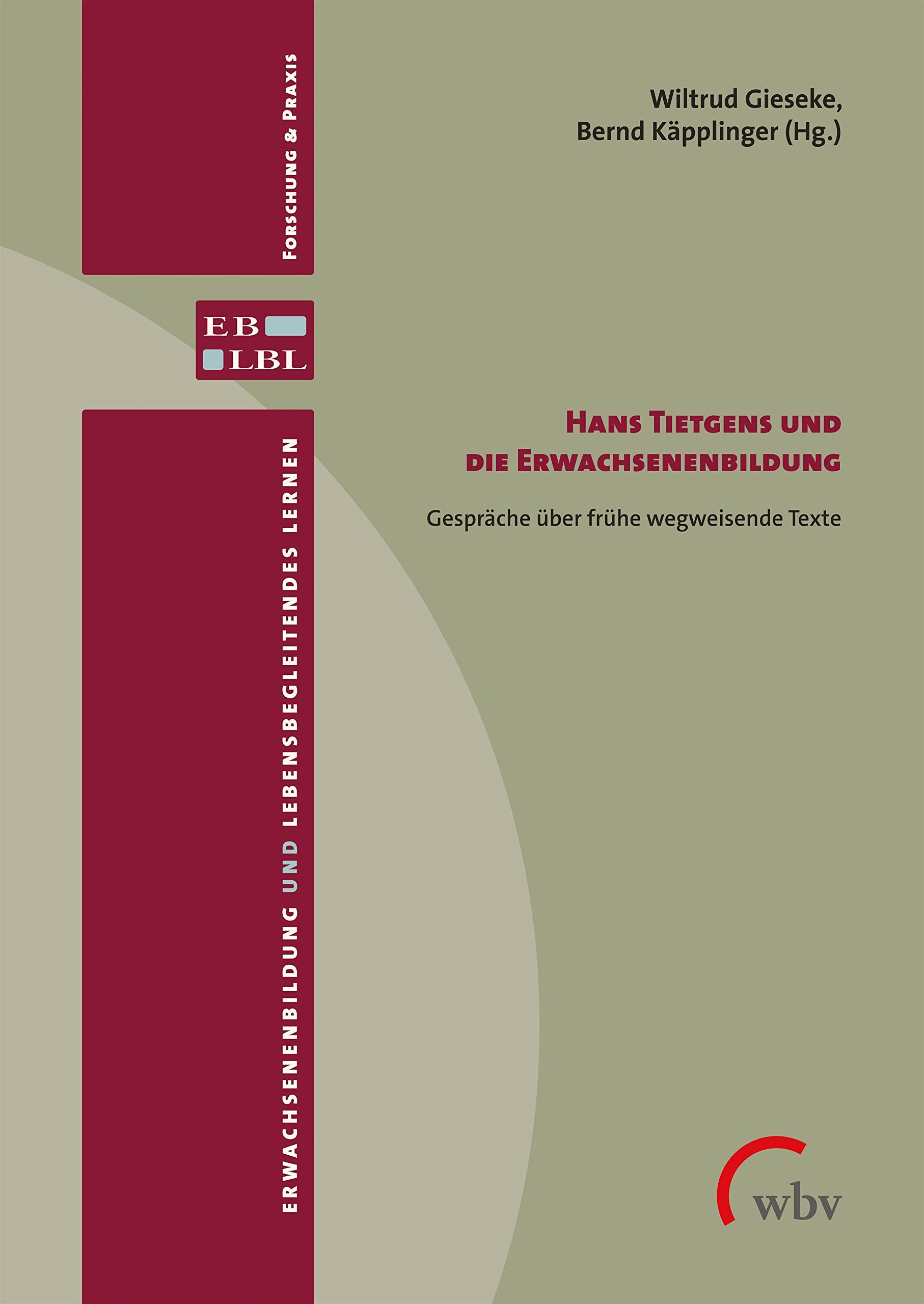 Hans Tietgens und die Erwachsenenbildung Learning & Reference
