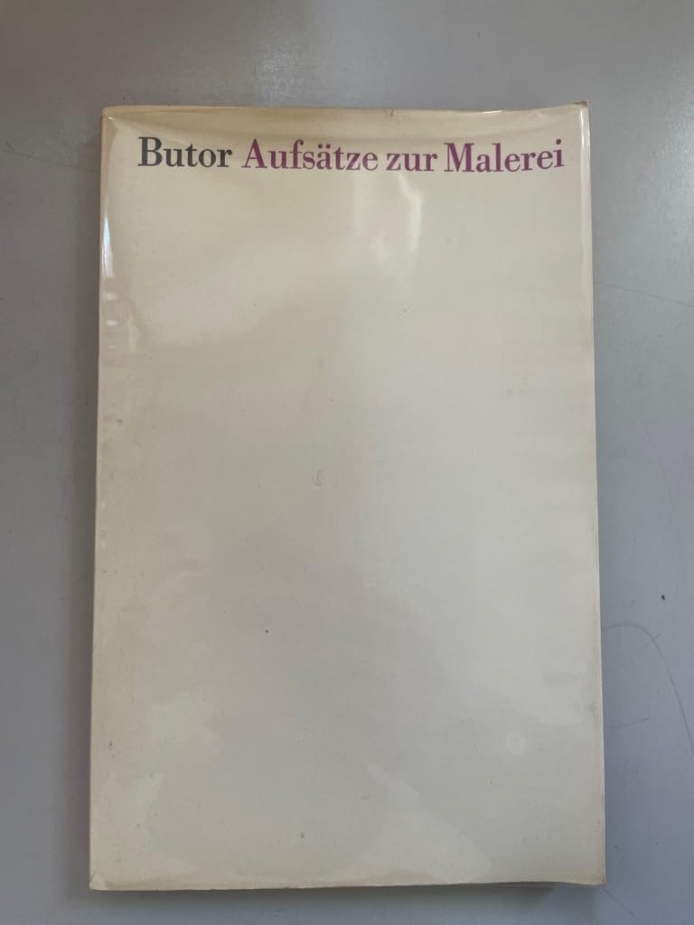 Aufsätze zur Malerei Books