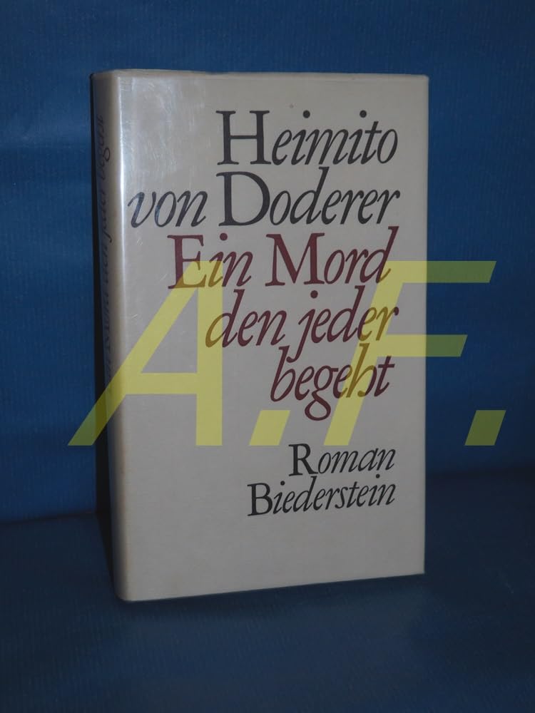 Ein Mord den jeder begeht Contemporary literature Books
