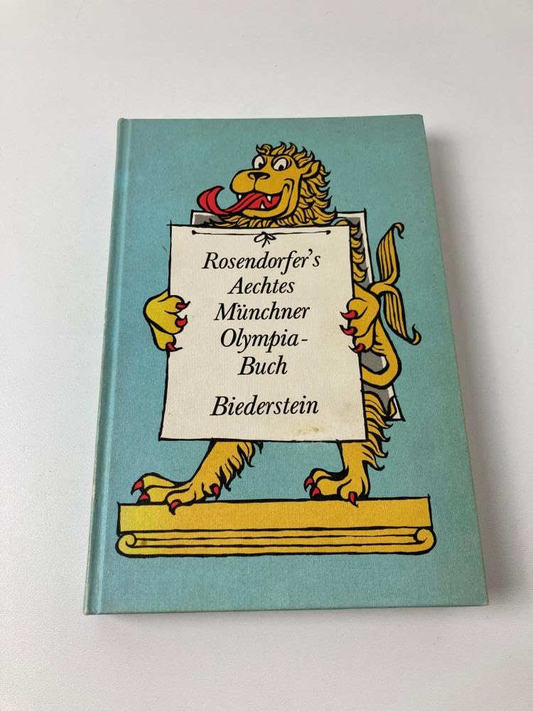 Herbert Rosendorfers achtes Münchner Olympiabuch Travel