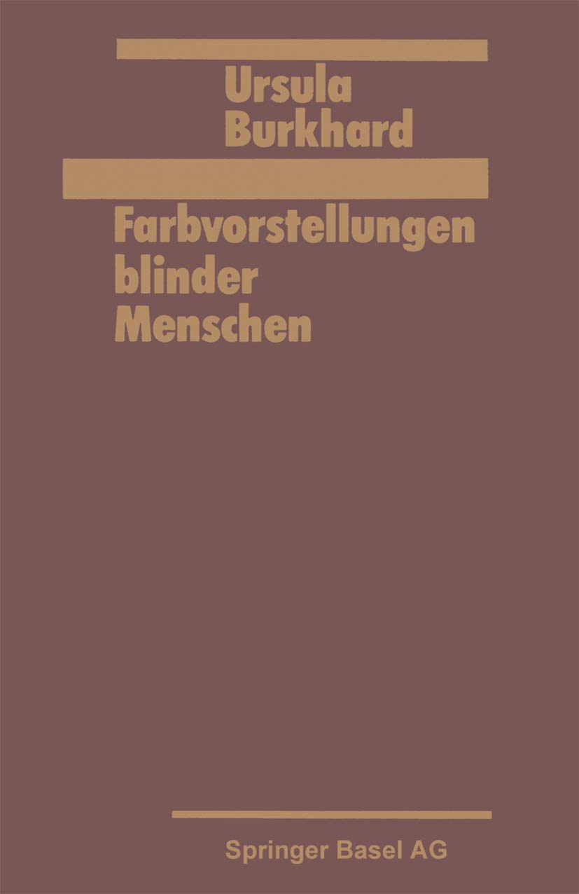 Product Image: Farbvorstellung blinder Menschen