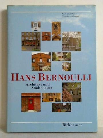 Product Image: Hans Bernoulli Architekt Und Stadtebauer
