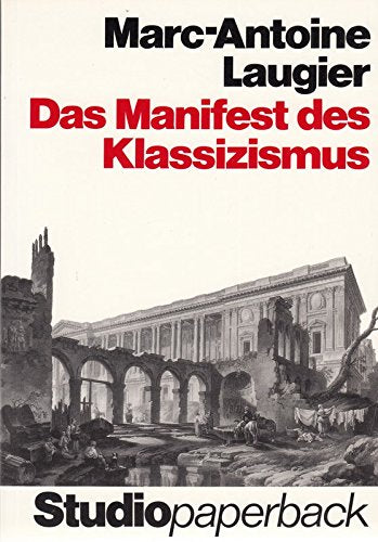Das Manifest des Klassizismus (Studio Paperback) Film, Art & Culture