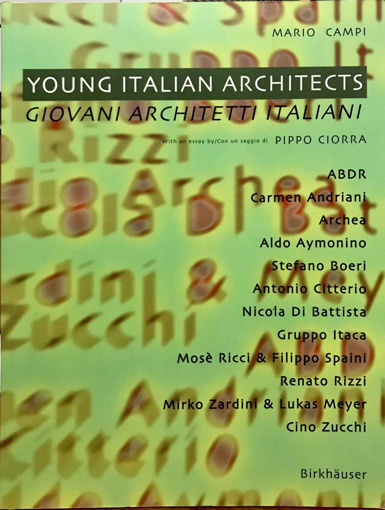 Young Italian Architects: Giovani Architetti Italiana Geology & Geography