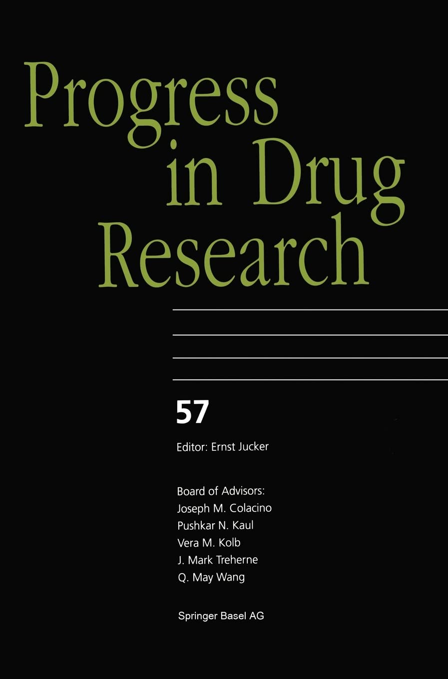 Progress in Drug Research (PDR). Fortschritte der Arzneimittelforschung. Progrès des recherches pharmaceutiques: Progress in Drug Research Medicine