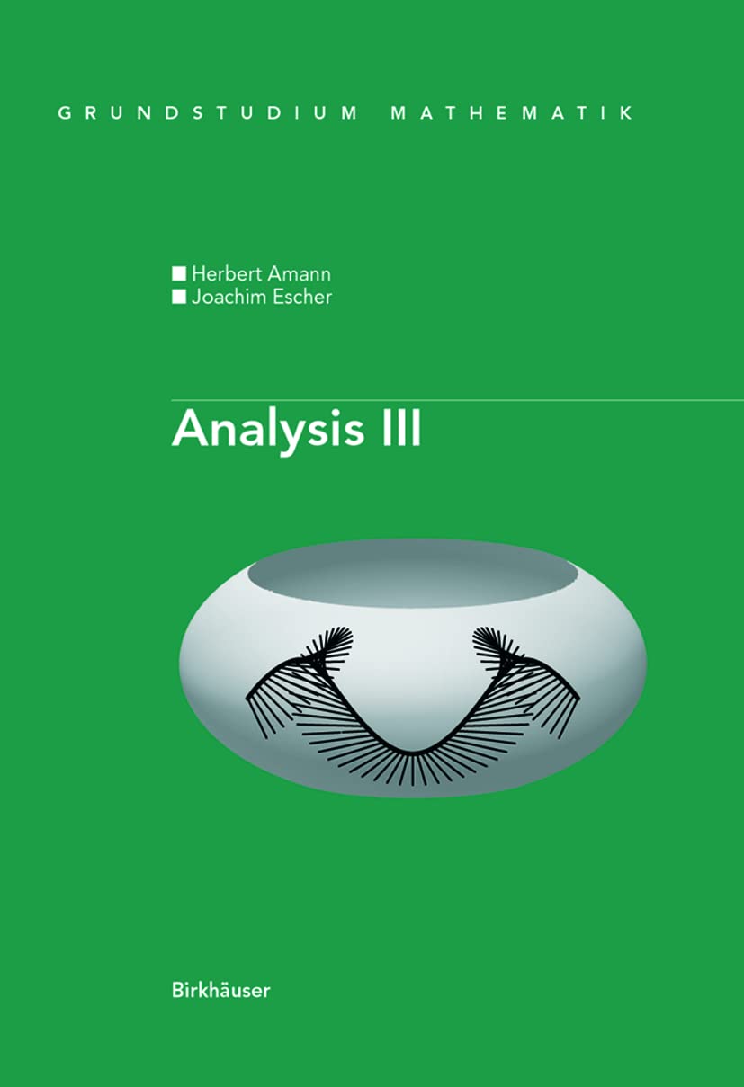 Analysis III (Grundstudium Mathematik) Mathematics
