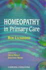Product Image: Homeopathy in Primary Care