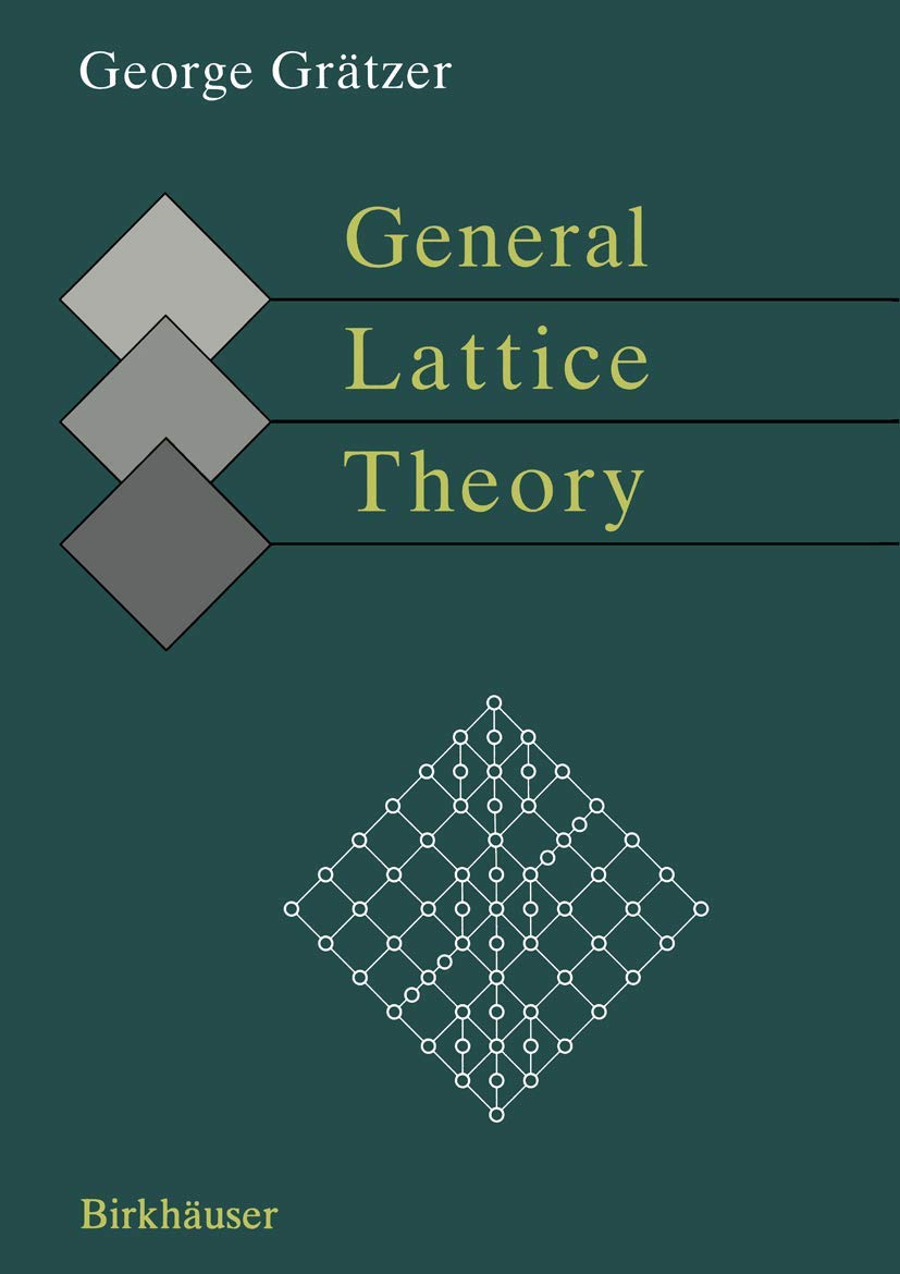 Product Image: General Lattice Theory