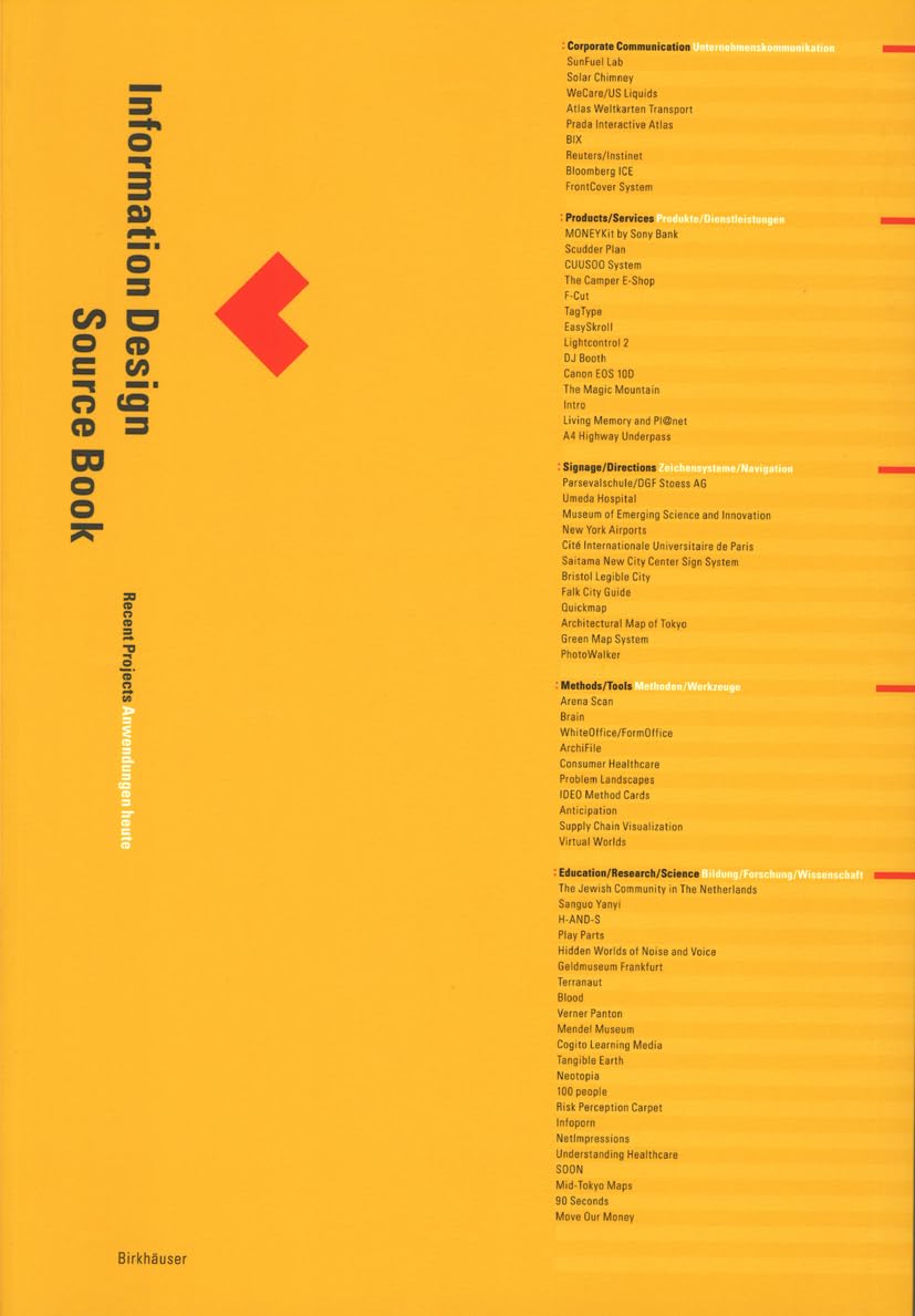 Information Design Source Book: Recent Projects / Anwendungen heute Business, Finance & Career