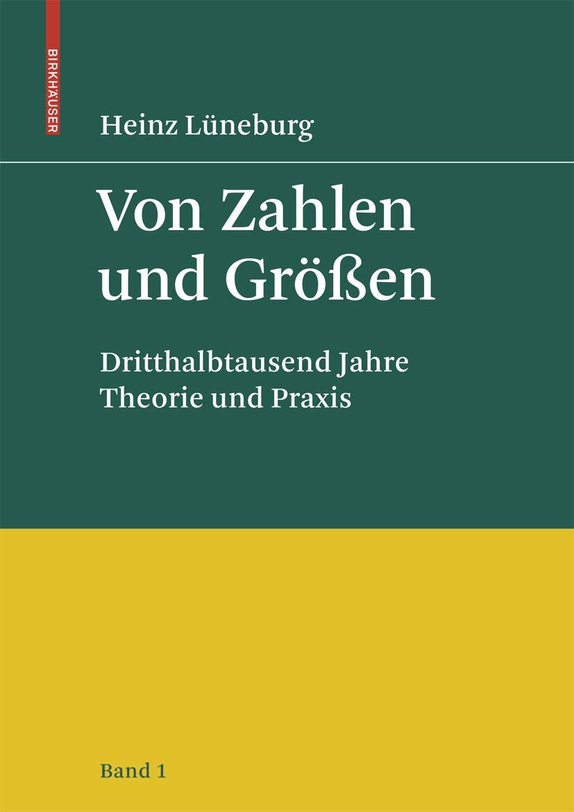 Von Zahlen und Größen Mathematics