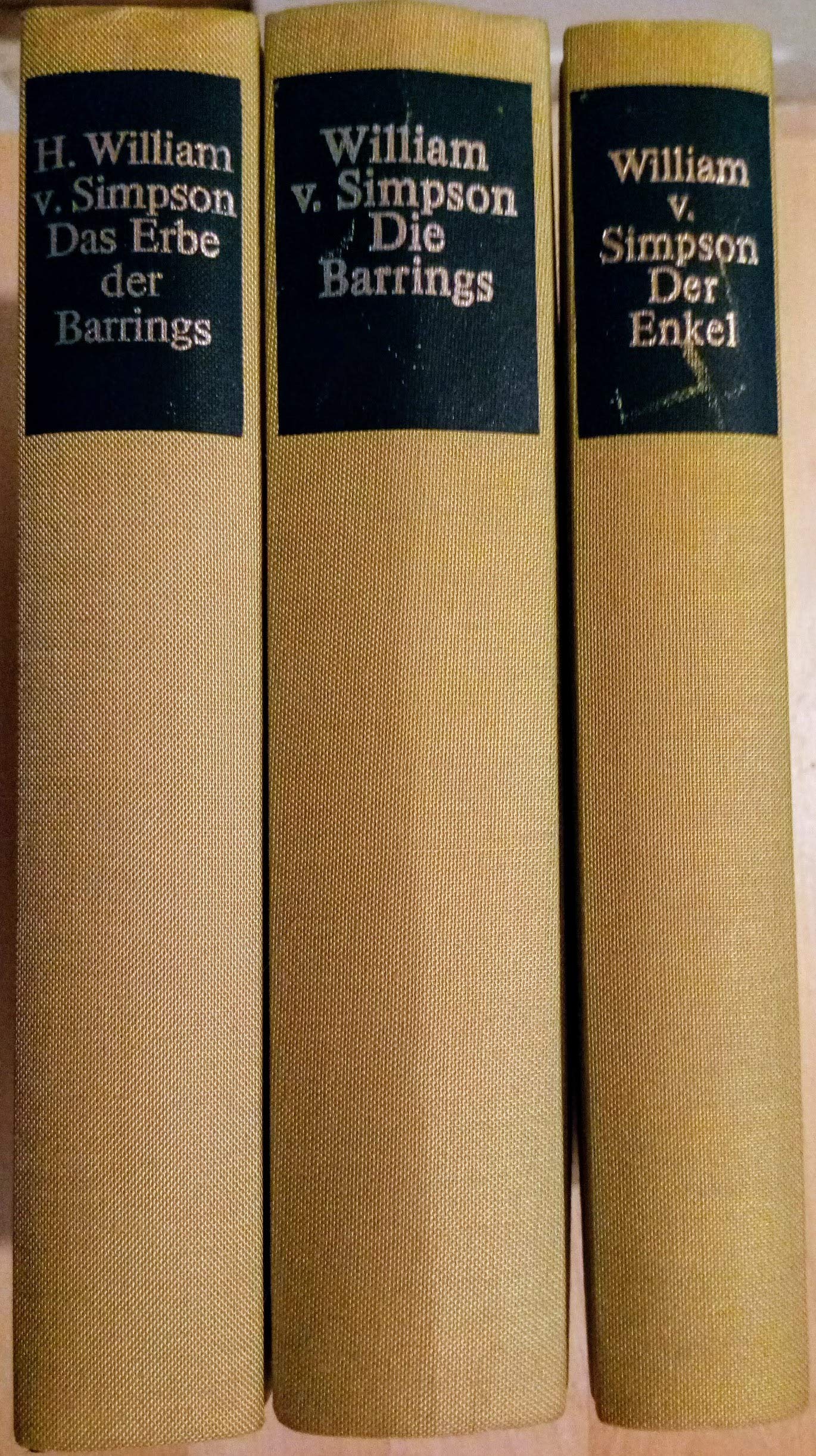Die Barrings. Die Barrings / Der Enkel / Das Erbe der Barrings Books