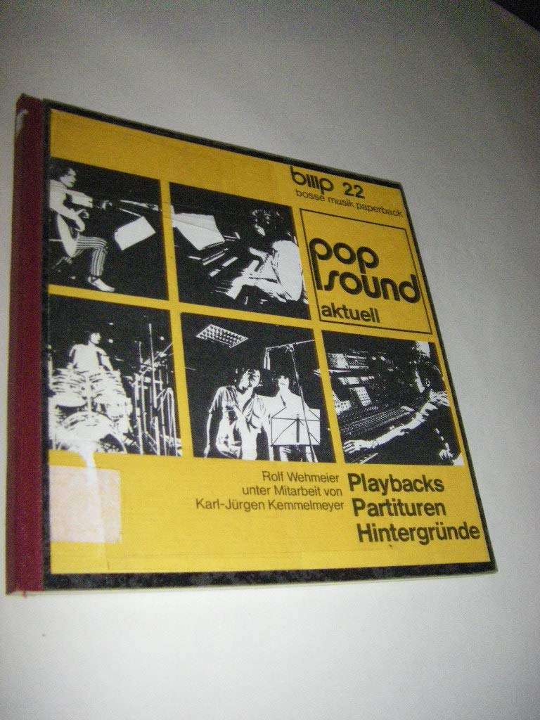 Popsound aktuell: Playbacks, Partituren, Hintergründe Sheet Music