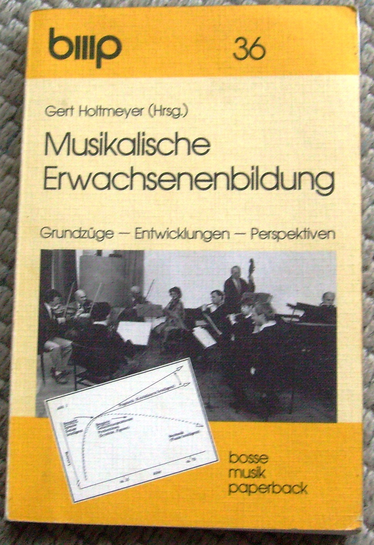 Musikalische Erwachsenenbildung: Grundzüge - Entwicklungen - Perpsektiven (Bosse Musikpaperback) Sheet Music