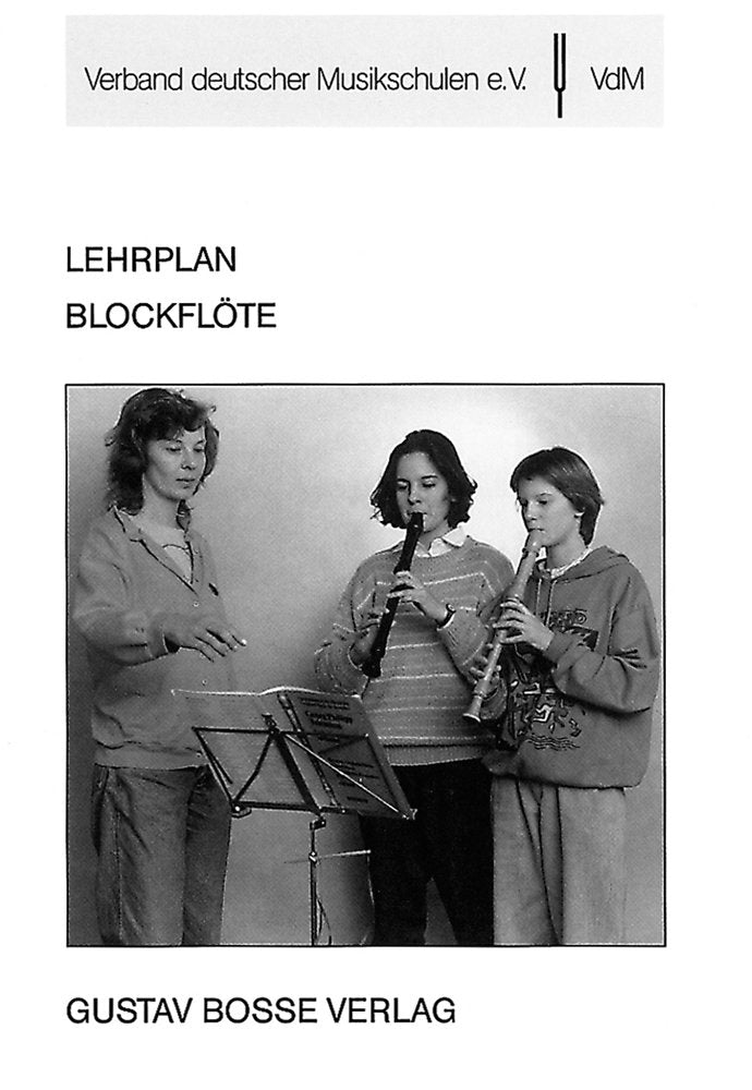 Blockflöte (Lehrpläne des Verbandes deutscher Musikschulen e.V.) Sheet Music