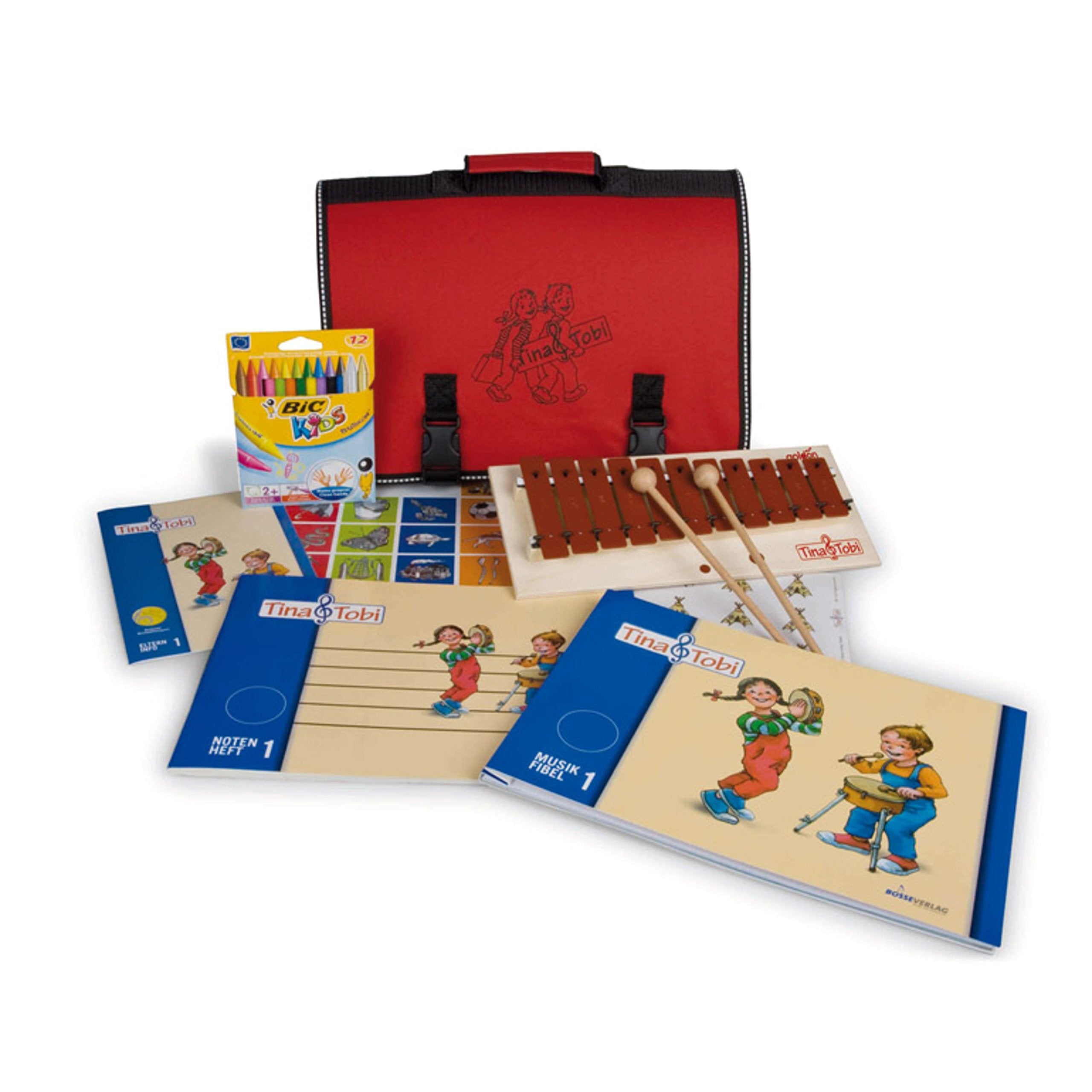 Musikalische Früherziehung - Musikschulprogramm "Tina & Tobi" / Musikalische Früherziehung - Musikschulprogramm "Tina & Tobi": Schülerlernmittel 1. ... Wachsmalkreiden, Eigentumsmarken Books