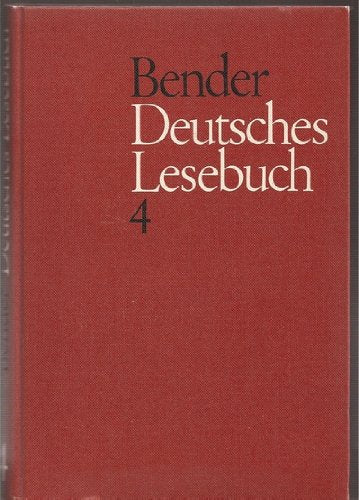 Deutsches Lesebuch für Gymnasien. Band 4, 8. Schuljahr. Books