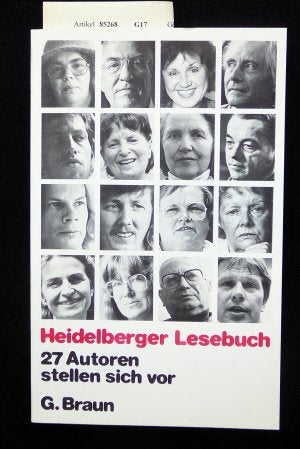 Heidelberger Lesebuch: 27 Autoren stellen sich vor Books