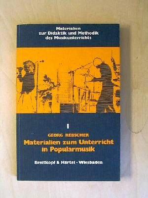 Materialien zum Unterricht in Popularmusik Sheet Music
