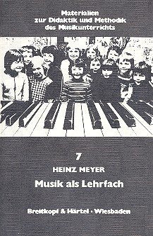 Musik als Lehrfach: Anregungen, Erfahrungen, Arbeitshilfen Sheet Music