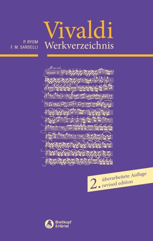 Antonio Vivaldi. Thematisch-systematisches Verzeichnis seiner Werke (BV 372 ): 2.überarbeitete Auflage Arts & Music
