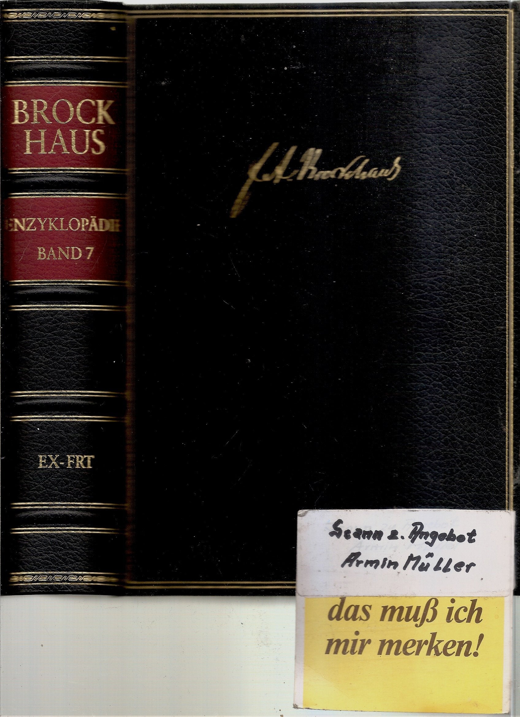 Brockhaus Enzyklopädie, Bd. 7, Ex - Frt Reference Books