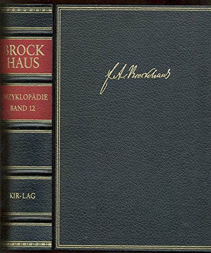 Brockhaus-Enzyklopädie, Bd. 12, Kir - Lag Reference Books