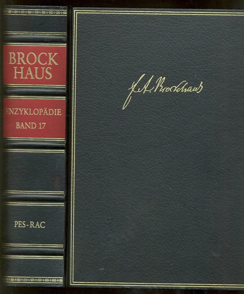Brockhaus Enzyklopädie, Bd. 17., Pes - Rac Reference Books