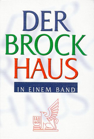Der Brockhaus in Einem Band Reference Books