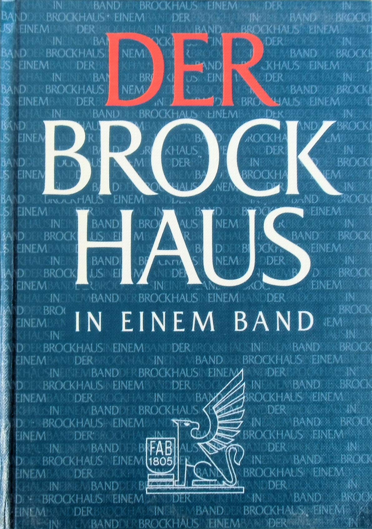 Der Brockhaus in Einem Band Reference Books