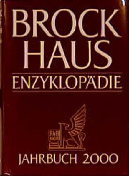 Brockhaus Enzyklopädie Jahrbücher, Hld, Jahrbuch 2000 Reference Books
