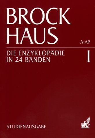 Brockhaus - Die Enzyklopädie - Studienausgabe Reference Books