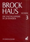 Brockhaus Enzyklopädie, 20., neubearb. Aufl., 24 Bde., Studienausg., Bd.3, Bed-Brom Reference Books