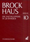 Brockhaus Enzyklopädie, 20., neubearb. Aufl., 24 Bde., Studienausg., Bd.10, Herr-Iss Reference Books