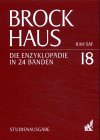 Brockhaus Enzyklopädie, 20., neubearb. Aufl., 24 Bde., Studienausg., Bd.18, Rah-Saf Reference Books