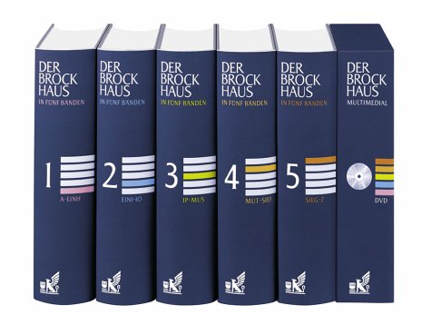 Der Brockhaus in fünf Bänden - Medienpaket Reference Books
